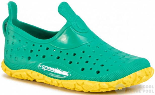 Chaussures aquatiques pour enfants Speedo Jelly Infant Green/Yellow