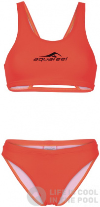 Maillots de bain fille Aquafeel Racerback Girls Orange