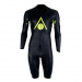 Combinaisons homme Aqua Sphere Aquaskin Swim-Run Limitless V2 Shorty Men Black/Bright Green