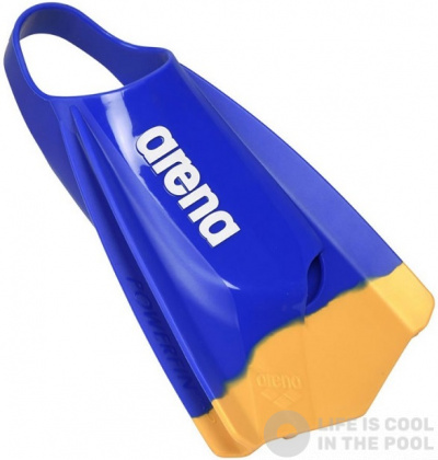 Palmes de natation Arena Powerfin Pro Blue/Yellow