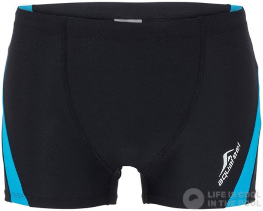 Maillots de bain homme Aquafeel Short Black/Light Blue