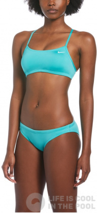 Maillots de bain femme Nike Essential Sports Bikini Washed Teal