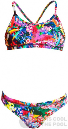 Maillots de bain fille Funkita Jungle Boogie Racerback Two Piece Girls