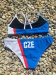 Maillot de bain deux pièces pour femmes BornToSwim CZE Bikini Blue