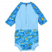 Maillots de bain bebe Splash About Happy Nappy Sunsuit Crocodile Swamp