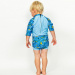 Maillots de bain bebe Splash About Happy Nappy Sunsuit Crocodile Swamp