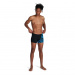 Maillots de bain homme Speedo Allover V-Cut Aquashort Black/Pool