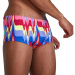 Maillots de bain homme Speedo Rainbow Wave 17cm Club Training Allover Brief Magenta/Fluro Pink/Ultraviolet/Pool