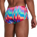 Maillots de bain homme Speedo Rainbow Wave 17cm Club Training Allover Brief Magenta/Fluro Pink/Ultraviolet/Pool