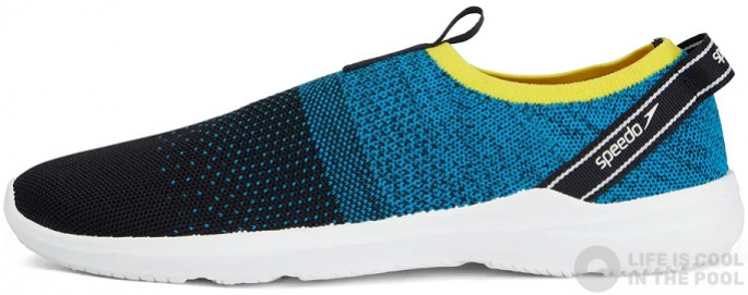 Chaussures aquatiques homme Speedo Surfknit Pro Watershoe Enamel Blue/Black