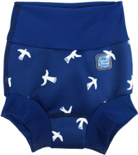 Maillots de bain bebe Splash About Happy Nappy Duo White Birds