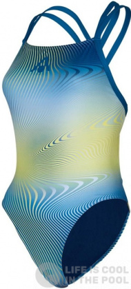 Maillots de bain femme Aqua Sphere Essential Open Back Multicolor/Blue