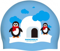 Bonnet de bain Swimaholic Christmas Penguin Cap