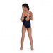 Maillots de bain fille Speedo HyperBoom Splice Muscleback Girl True Navy/Siren Red/Papaya Punch