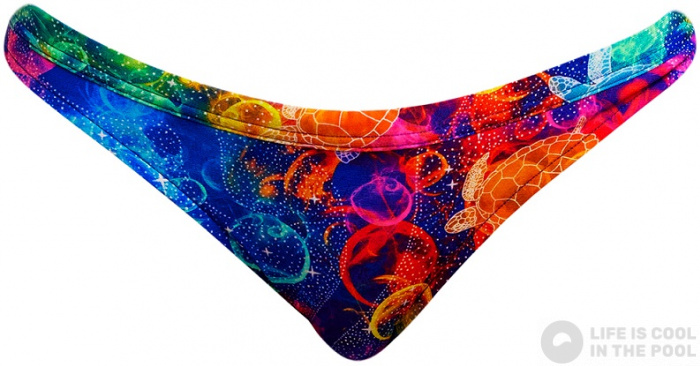 Bas de bikini pour femmes Funkita Ocean Galaxy Hipster Brief