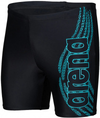 Maillots de bain homme Arena Men Swim Mid Jammer Graphic Black