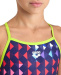 Maillots de bain fille Arena Girls Carnival Swimsuit Lightdrop Back Soft Green/Multi