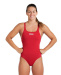 Maillots de bain femme Arena Swim Tech Solid Red/White