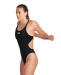 Maillots de bain femme Arena Swim Tech Solid Black/White