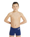 Maillots de bain garcon Arena Solid Short Junior Navy/White