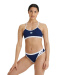 Arena Icons Bikini Cross Back Solid Navy/White