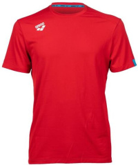 T-shirts homme Arena Team T-Shirt Solid Red
