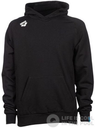 Sweats à capuche Arena Team Unisex Hooded Sweat Panel Black