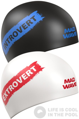 Bonnet de bain Mad Wave Introvert Reversible Swim Cap