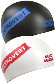 Bonnet de bain Mad Wave Introvert Reversible Swim Cap