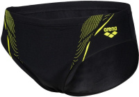 Maillots de bain homme Arena Swim Briefs Graphic Black/Soft Green