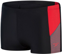 Maillots de bain homme Speedo Dive Aquashort Black/Fed Red/Dove Grey