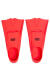 Palmes de natation Mad Wave Flippers Training Fins Red