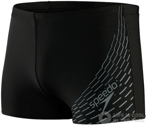 Maillots de bain homme Speedo Medley Logo Aquashort Black/Ardesia