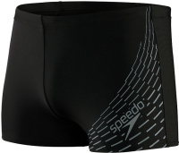 Maillots de bain homme Speedo Medley Logo Aquashort Black/Ardesia