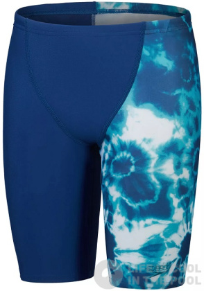 Maillots de bain garcon Speedo Digital Allover V-Cut Jammer Boy Ammonite Blue/Blue Tack/Aquarium