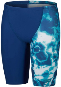 Maillots de bain garcon Speedo Digital Allover V-Cut Jammer Boy Ammonite Blue/Blue Tack/Aquarium