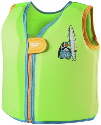 Gilets de natation enfant Speedo Character Printed Float Vest Chima Azure Blue/Fluro Green