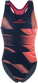 Maillots de bain femme Aquafeel Red Light Maillots de bain femme Aquafeelback Red/Black