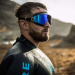 Lunettes de natation Aqua Sphere Defy Ultra Titan Mirror