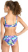 Maillots de bain fille Arena Tie and Dye Bikini Top Girls Navy