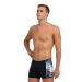 Maillots de bain homme Arena Overlap Swim Short Black/White Multi