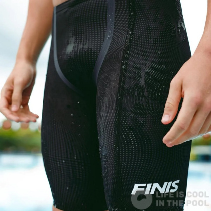 Maillot de bain compétition homme Finis HydroX Jammer Black