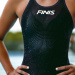 Maillots de bain compétition femme Finis HydroX Openback Black