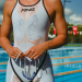 Maillots de bain compétition femme Finis HydroX Closedback White