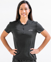 T-shirt femme Finis Tech Polo Womens Black