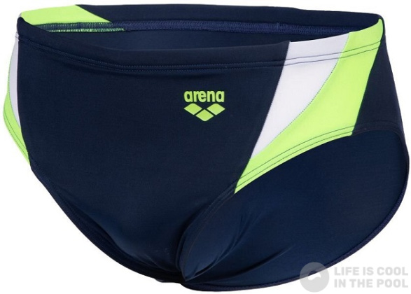 Maillots de bain homme Arena Swim Briefs Panel Navy/Green/White