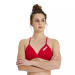 Maillots de bain femme Arena Solid Tie Back Top Red/White