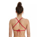 Maillots de bain femme Arena Solid Tie Back Top Red/White