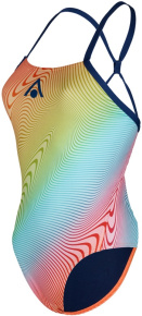 Maillots de bain femme Aqua Sphere Essential Tie Back Multicolor/Orange