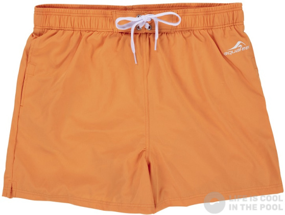 Shorts de natation homme Aquafeel Bermudas Orange/White